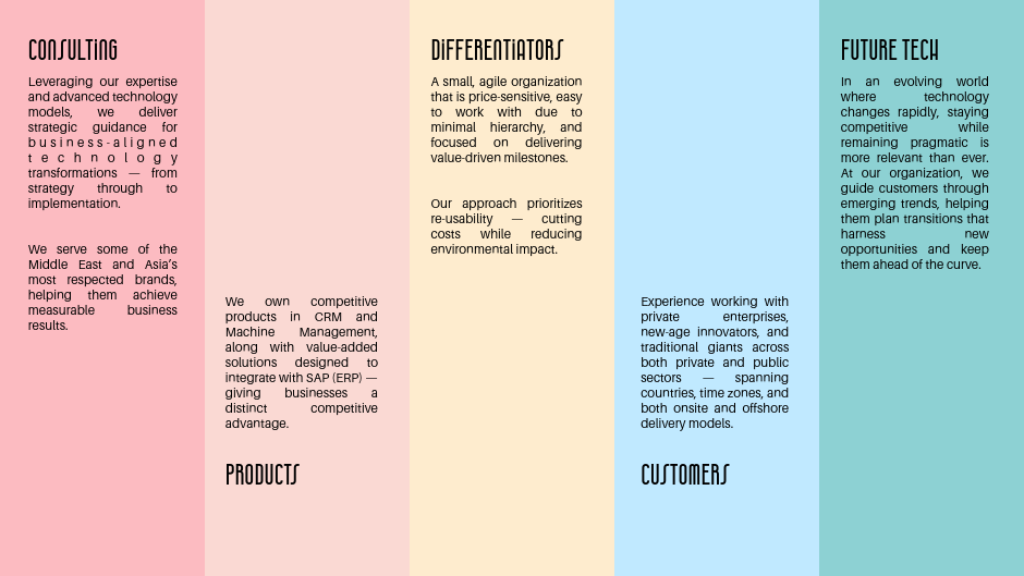 Business & Technology Consulting